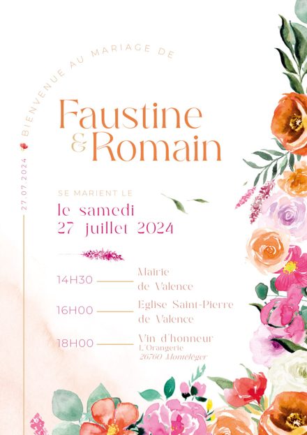Plongez dans l'univers unique de notre Faire-part Bohème Coloré par Audrey, l'artiste inspirée de l'Atelier Eksento. Des fleurs vives évoquant l'esprit bohème et une palette de couleurs éclatantes donnent vie à une invitation exceptionnelle. Personnalisez chaque détail pour refléter l'unicité de votre mariage bohème et coloré. Disponible sur www.ateliereksento.com, notre faire-part garantit une annonce mémorable qui séduira les amoureux du style bohème et des couleurs vibrantes. Commandez maintenant pour un mariage qui célèbre l'originalité et l'éclat des teintes chatoyantes !