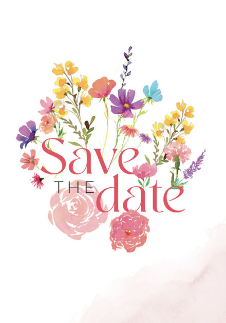 Save the date - 10,5 x 15 cm - recto verso Description produit : Annoncez votre mariage avec style grâce à ce Save the date illustré à l’aquarelle. Une invitation élégante et assortie pour réserver la date et marquer les esprits. Caractéristiques : Dimensions : 10,5 x 15 cm. Impression recto verso. Personnalisable avec vos prénoms et la date. Illustrations assorties à la collection.